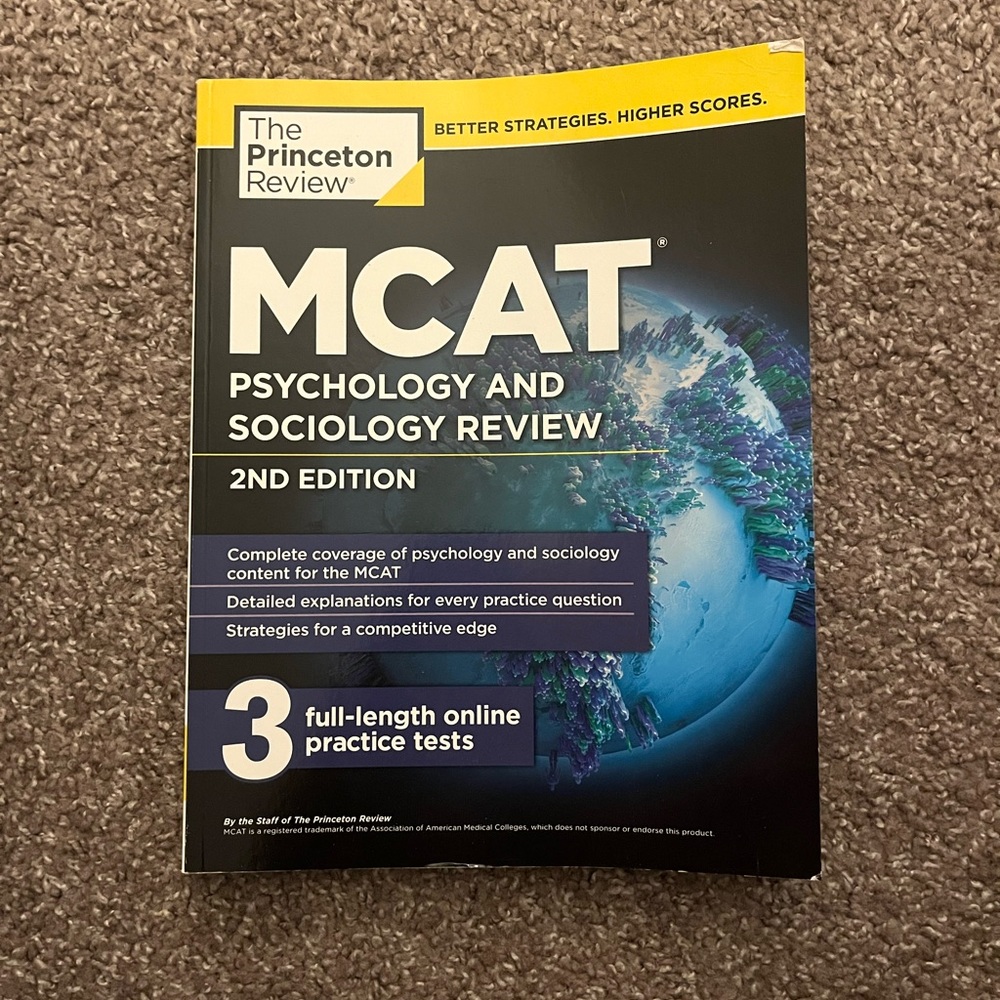 Princeton review, MCAT, psychology and sociology review